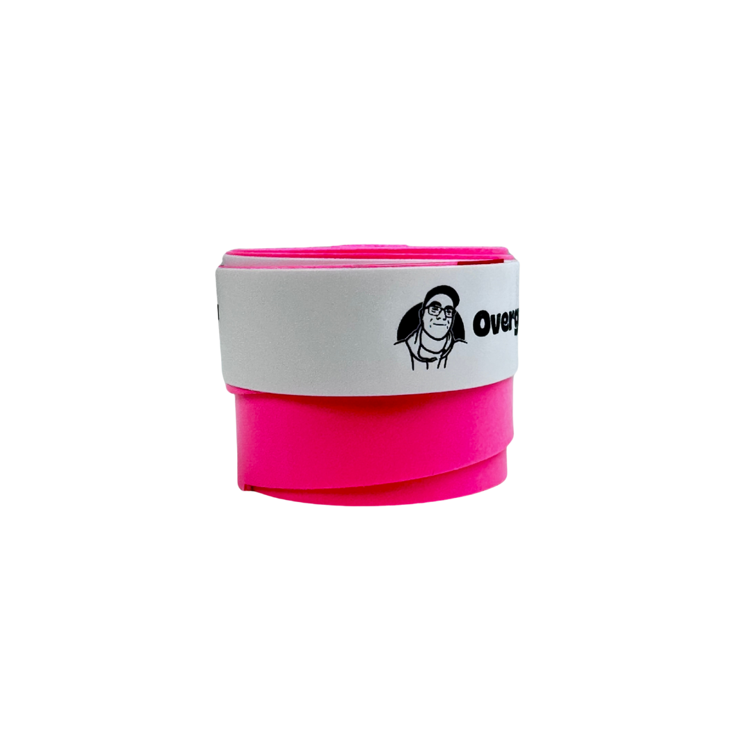 Pack 10 NÃO Perfurado Rosa - 10 Overgrips por 16,00€ - Portes Grátis