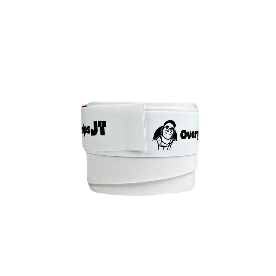 Pack 10 NÃO Perfurado Branco - 10 Overgrips por 16,00€ - Portes Grátis