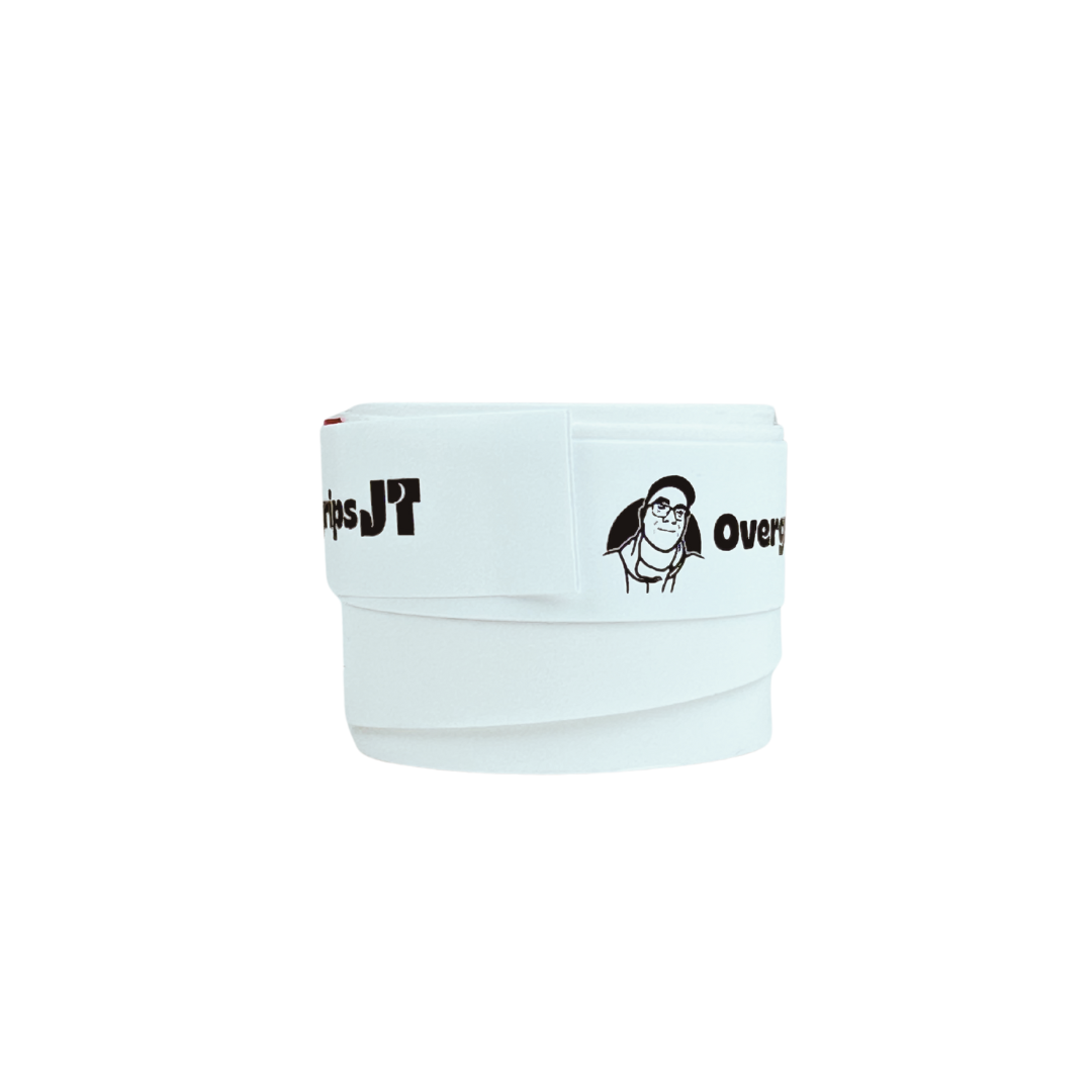 Pack 10 NÃO Perfurado Branco - 10 Overgrips por 16,00€ - Portes Grátis