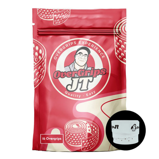 16 Overgrips Grips JT - Cor Branca