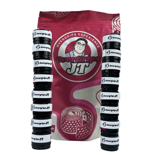 16 Overgrips Grips JT - Cor Preta